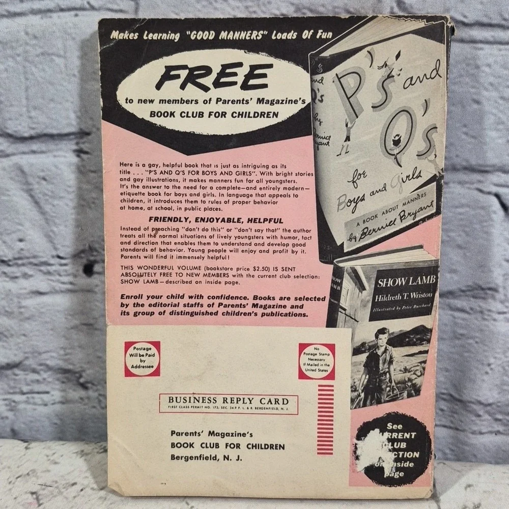 Sept 1954 HUMPTY DUMPTY'S Magazine for Children Vintage